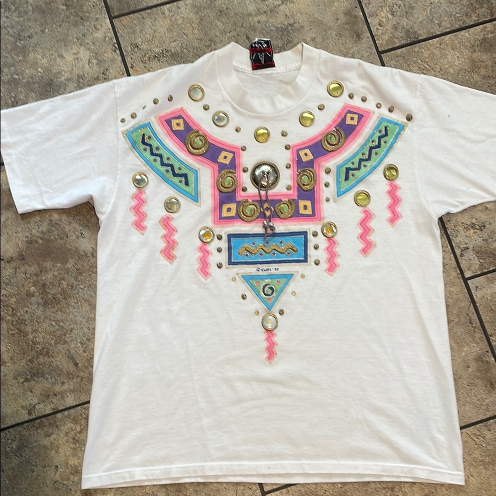 Vintage KWBL - 90’s Hand Painted Single Stitched OS Made in USA🇺🇸